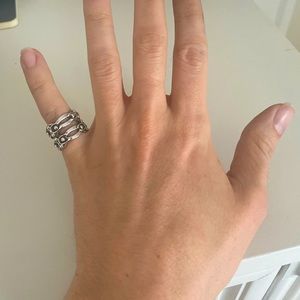 Unique Vintage Sterling Silver ring